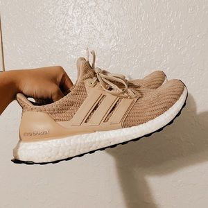 ADIDAS ultra boost nude sneakers